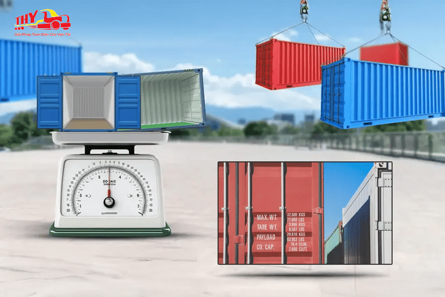 Những yếu tố ảnh hưởng đến trọng lượng container