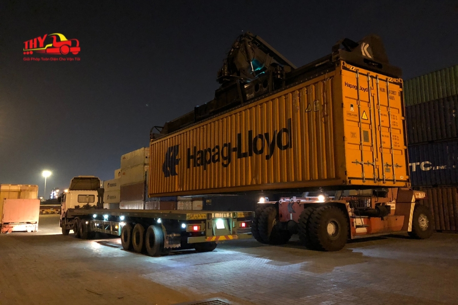 Vận chuyển container đảm bảo tính an toàn