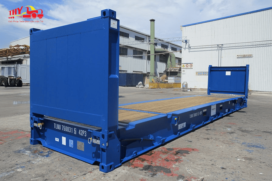 Container vận chuyển 40 feet Flat Rack