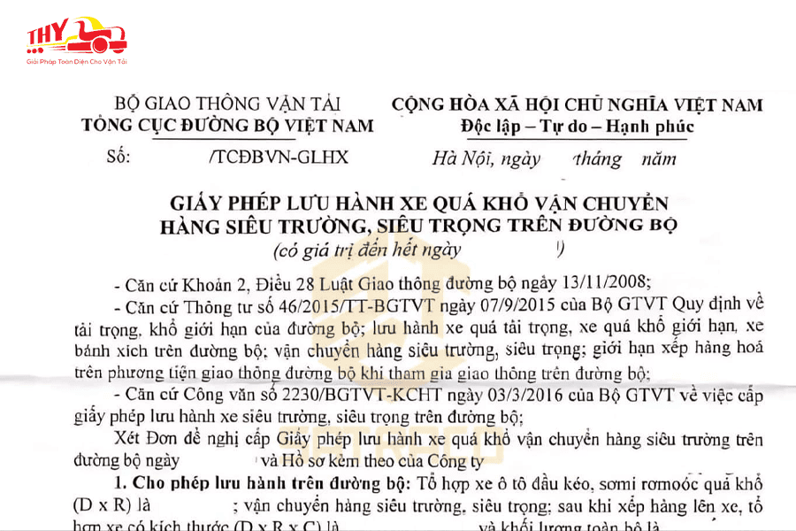 Giấy phép và Quy tắc Lưu hành