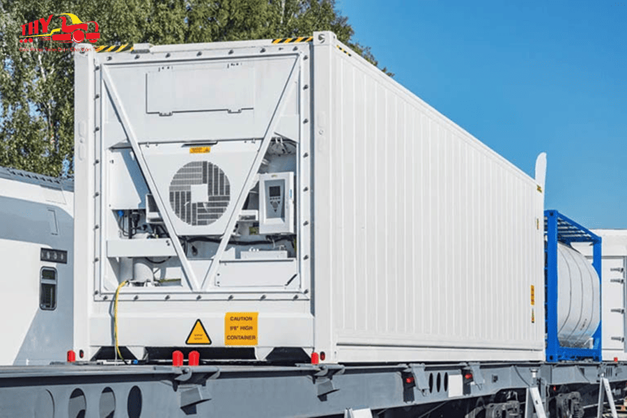 Các lưu ý khi vận chuyển container lạnh