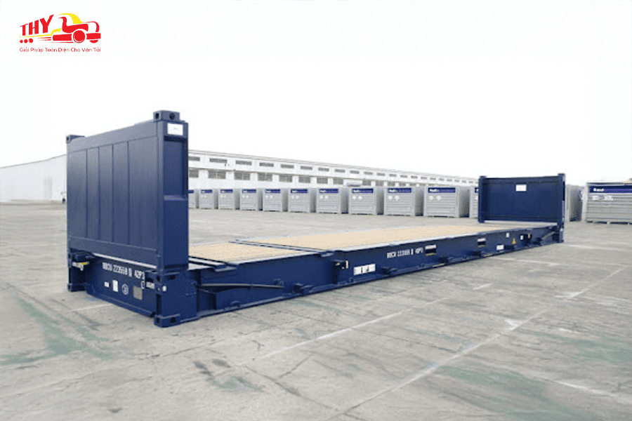 Lưu ý khi vận chuyển hàng OOG bằng Flat Rack