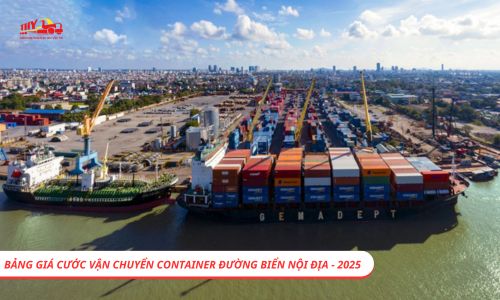 Bảng giá cước vận chuyển container đường biển nội địa